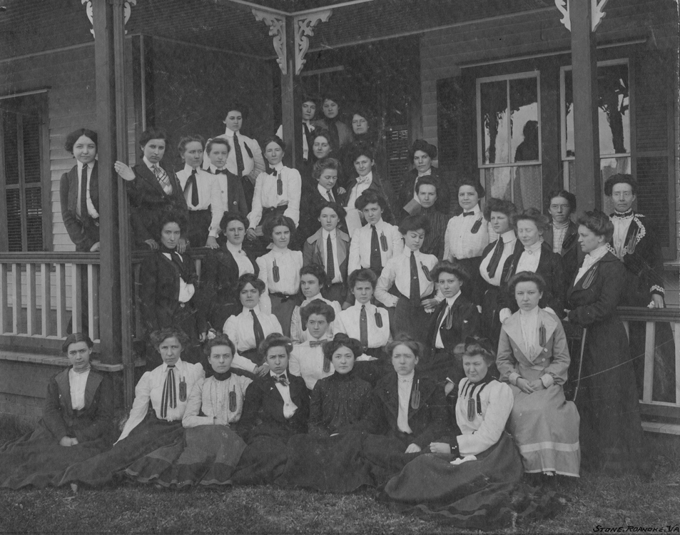 Commercial Department shorthand class, 1902