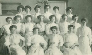 Campus Y.W.C.A. group, 1908-1909