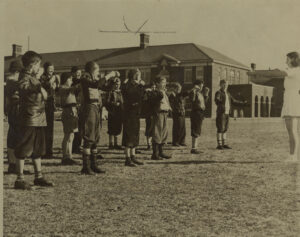 Students at the Curry School in the 1940s