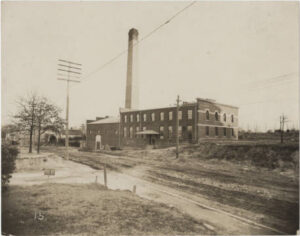 The laundry facility on Walker Avenue, 1906