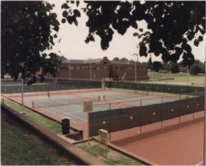 Tennis courts, 1995